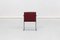 Vintage Bordeaux Leather and Chromed Steel Brno Chair by Knoll, 1980s 5