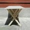 Tavolo pieghevole in legno bianco, Italia, anni '60, Immagine 3