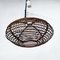 Italian Lozeng Shaped Rattan Ceiling Lamp, 1960s, Image 4