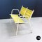 Italian Yellow Scooby Two-Seats Bench with Armrests, 1950s 5