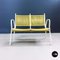 Italian Yellow Scooby Two-Seats Bench with Armrests, 1950s, Image 3