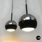 Italian Glass and Steel 1230 Pendant Lamp from Stilnovo, 1960s, Image 9