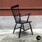 Vintage Black Lacquered Wood Windsor Chair by Ercolani for Ercol, 1970s 5