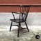 Vintage Black Lacquered Wood Windsor Chair by Ercolani for Ercol, 1970s, Image 3