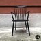 Vintage Black Lacquered Wood Windsor Chair by Ercolani for Ercol, 1970s 2