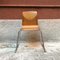 Vintage German Light Wood and Chromed Steel Pagholz Chairs, 1960s, Set of 6 3