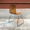 Vintage German Light Wood and Chromed Steel Pagholz Chairs, 1960s, Set of 6 6