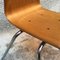 Vintage German Light Wood and Chromed Steel Pagholz Chairs, 1960s, Set of 6, Image 9