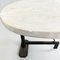 Italian White Marble Coffee Table by Mac Architecture, 1980s, Image 7
