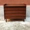 Italian Teak Metal and Brass Chest of Drawers, 1960s 9