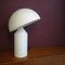 Italienische Verstellbare Weiße Atollo Lampe aus Glas von Magistretti für Oluce, 1977 2