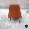 Italian Rectangular Wood and Metal Coffee Table, 1950s, Image 7