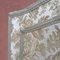 Paravento in tessuto floreale a quattro ali, Italia, anni '40, Immagine 4