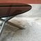 Italian Round Smoked Glass and Chromed Steel Dining Table, 1970s 6