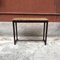 Mid-Century Italian Wood and Marble Console, 1950s 2