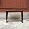 Mid-Century Italian Wood and Marble Console, 1950s 3