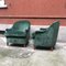 Italian Green Velvet Armchairs, 1950s, Set of 2, Image 8