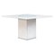 Squared Dining Marble Table by Gianfranco Frattini, 1985, Image 1