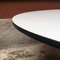 Italian White Enameled Round Dining Table, 1970s, Image 5