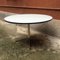 Italian White Enameled Round Dining Table, 1970s, Image 2