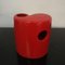 Italian Red Glazed Ceramic Vase, 1970s 2