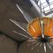 French Acrylic Glass Geometric Ceiling Lamp, 1980s 3