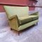 Italian Velvet Green Sofa in the Manner of Gio Ponti, 1940s 3