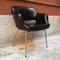 Italian Black Faux Leather Armchairs from Cassina, 1960s 6