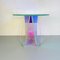 Mesa de centro redonda de vidrio iridiscente de Patricia Urquiola para Glas Italia, 2015, Imagen 6