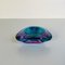 Mid-Century Modern Italian Triangular Purple Murano Glass Ashtray, 1970s 7