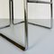 Mid-Century Modern Italian Set of High Red Metal Stools by Dada, 1980s, Image 13