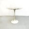 Mid-Century Modern Italian Arabesque Marble Enamelled Metal Tulip Table, 1970s, Image 2