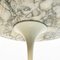 Mid-Century Modern Italian Arabesque Marble Enamelled Metal Tulip Table, 1970s 8