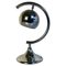 Mid-Century Modern Italian Chrome Table Lamp with Semi-Circular Structure, 1970s 1