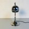 Mid-Century Modern Italian Chrome Table Lamp with Semi-Circular Structure, 1970s 3