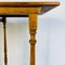 Italian Rectangular Light Wood Tables with Shapely Legs, 1900s, Set of 3 11