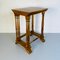 Italian Rectangular Light Wood Tables with Shapely Legs, 1900s, Set of 3 5