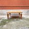 Post-Modern Italian Solid Wood Structure and Metal Road Coffee Table, 1980s 12