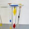 Mid-Century Modern Italian Acrylic Glass Umbrella Stand with Bronze Bowl, 1980s, Image 7