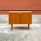 Kleine italienische Mid-Century Sideboards aus hellem Teak & Laminat, 1960er, 2er Set 4