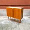 Small Mid-Century Italian Blond Teak and Laminate Sideboards, 1960s, Set of 2 6