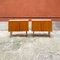 Credenze piccole Mid-Century in teak biondo e laminato, Italia, anni '60, Immagine 3