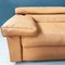 Mid-Century Italian Erasmo Brown Leather Sofa by Afra and Tobia Scarpa for B&b, 1980s, Set of 8, Image 12