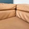 Mid-Century Italian Erasmo Brown Leather Sofa by Afra and Tobia Scarpa for B&b, 1980s, Set of 8, Image 15