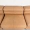 Mid-Century Italian Erasmo Brown Leather Sofa by Afra and Tobia Scarpa for B&b, 1980s, Set of 8 16