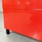 Mid-Century Italian Red 4602 Chest of Drawers by Fussell for Kartell, 1970s 12