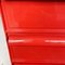 Mid-Century Italian Red 4602 Chest of Drawers by Fussell for Kartell, 1970s, Image 10
