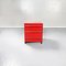 Mid-Century Italian Red 4602 Chest of Drawers by Fussell for Kartell, 1970s, Image 2