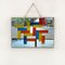 Mid-Century Modern Italian Rectangular Multicolored Mirror, 1970s, Image 2