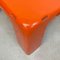 Space Age Italian Orange Plastic 4 Gatti Table by Mario Bellini for B&B, 1970s, Set of 2 12